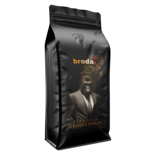 Kawa świeżo palona • broda. coffee • Espresso Grande Forza 50% Arabica / 50% Robusta  • 1000g