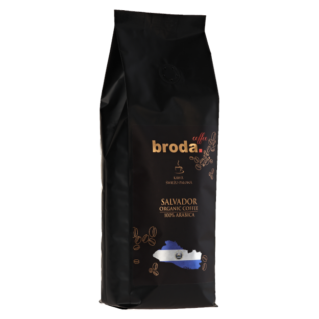 Kawa świeżo palona • broda. coffee • SALVADOR Organic Coffee 100% Arabica • 250g